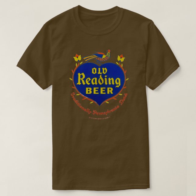 Vintage Bierleser Alte Brauerei R T-Shirt (Design vorne)