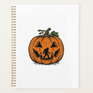 Vintage-Bigfoot-Kürbis-Halloween-Vektordesign_1 Planer