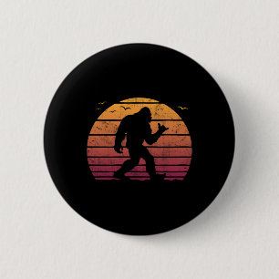 Vintage Bigfoot Surfen Strandurlaub Retro Surfen  Button