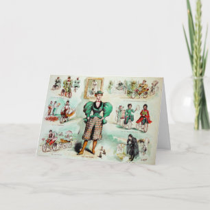 Vintage Bike note cards Karte