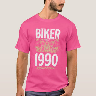 Vintage Biker Männer - Motorrad-Frauen Geboren 199 T-Shirt