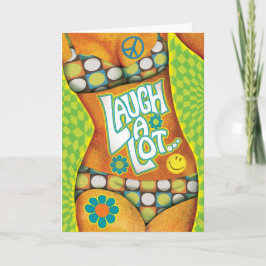 Vintage Bikini Go-Go Retro Geburtstagskarte der 60 Karte