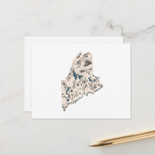 Vintage Bildkarte  Staat Postkarte