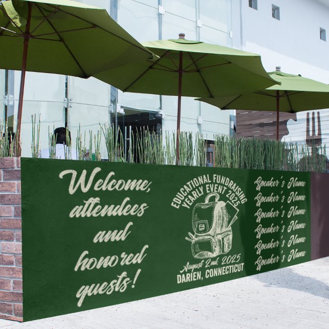 Vintage Bildungsveranstaltung Banner (Von Creator hochgeladen)