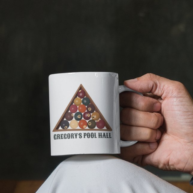 Vintage Billard-Balls - Geeigneter Billardtisch Kaffeetasse (Von Creator hochgeladen)