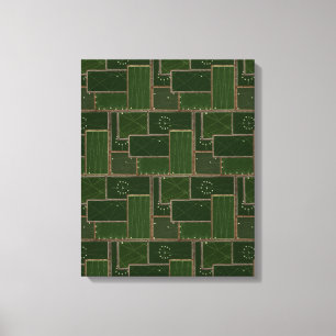 Vintage Billard Tafel Billardtisch Leinwanddruck