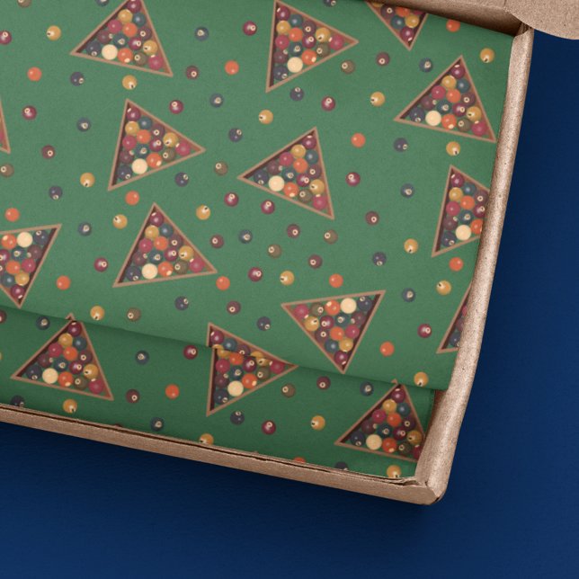 Vintage Billardtische Seidenpapier (Von Creator hochgeladen)