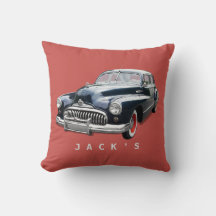 Vintage Black Buick Custom der 40er Jahre