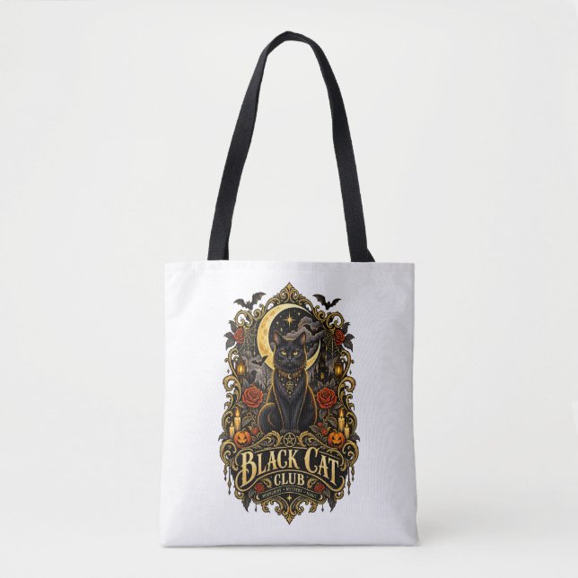 Vintage-Black-Cat-Club-Goth-Schick (Vorderseite)