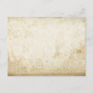 Vintage Blank-Antiquitäten-Postkarte Postkarte