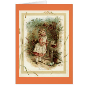 Vintage Blasenbildung für Mädchen