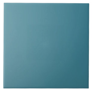 Vintage Blau tief dunkel gesättigt Fliese