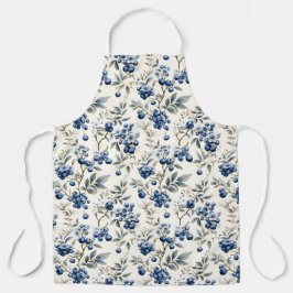 Vintage Blaubeere Schürze