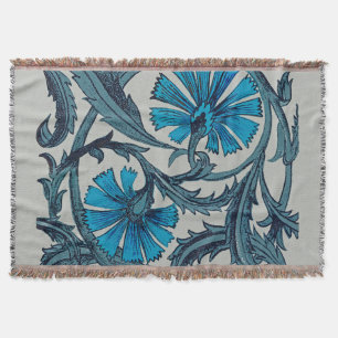 Vintage blaue antike Blume Kunsthandwerk rustikal Decke