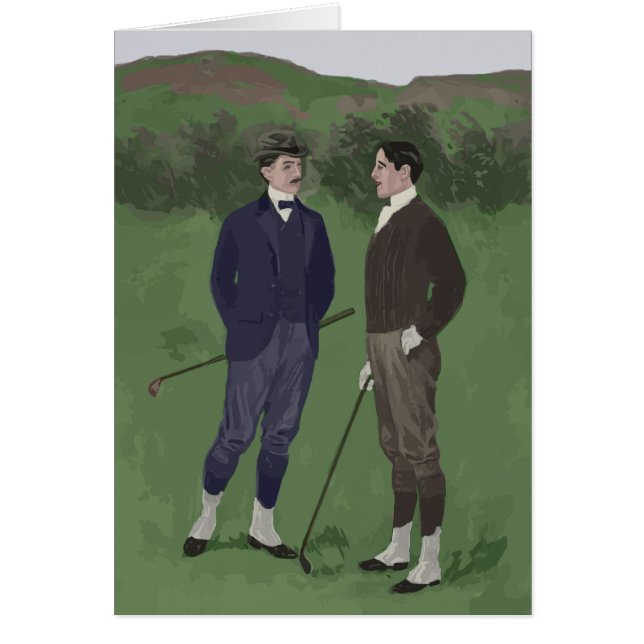 Vintage Blickgolfszene (Vorne)