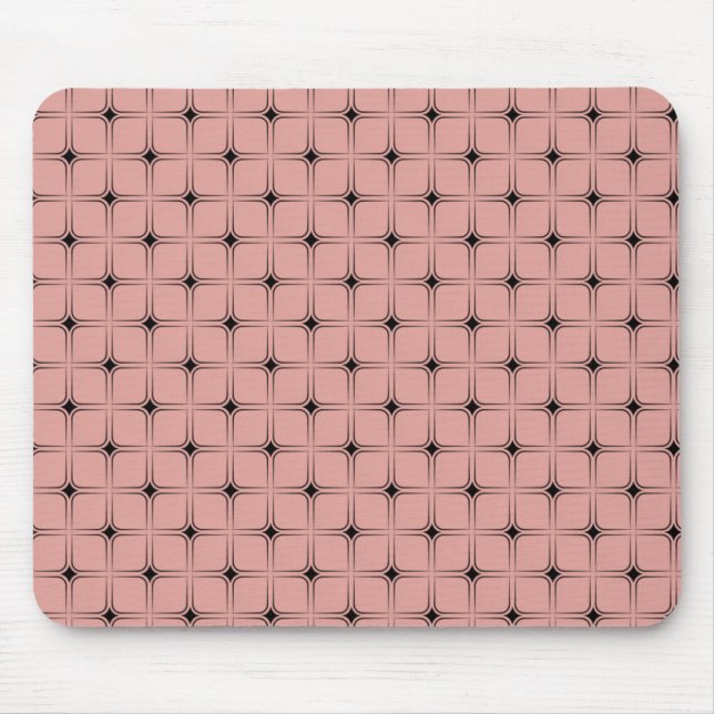 Vintage Bliss Mousepad, Candy Pink Mousepad (Vorne)