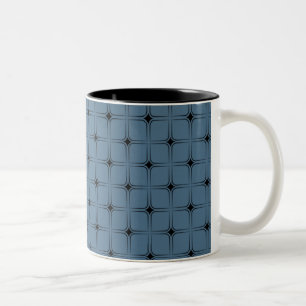 Vintage Bliss-Tasse, blau Zweifarbige Tasse