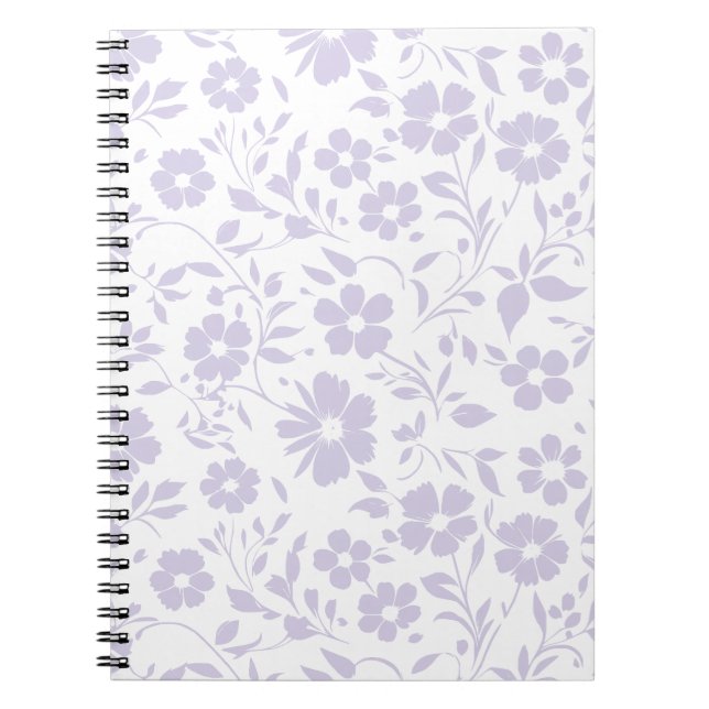 Vintage Bloom Dusty Lavender - Neutral Notizblock (Vorderseite)