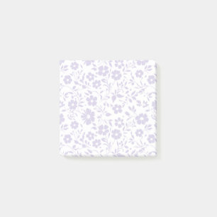 Vintage Bloom Dusty Lavender - Neutral Post-it Klebezettel