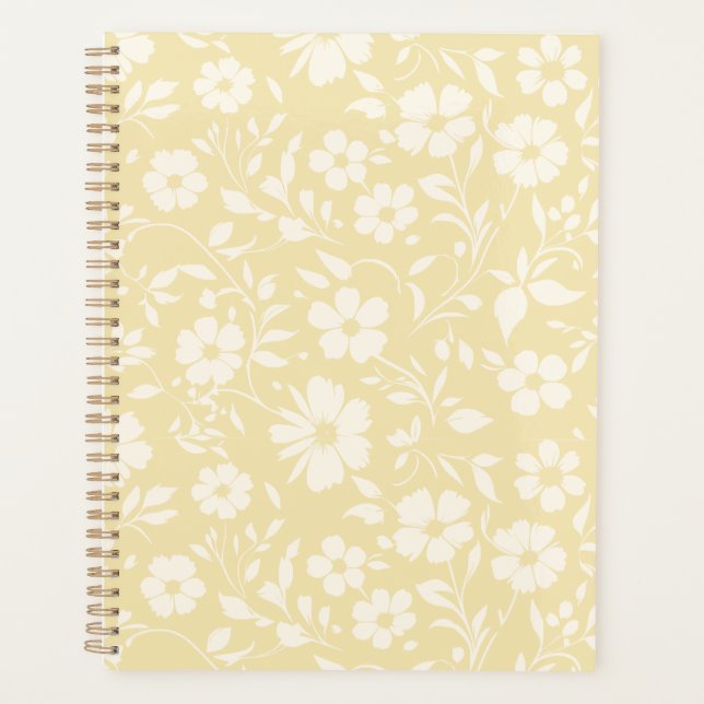 Vintage Bloom Neutral - Buttercreme Planer (Vorderseite)