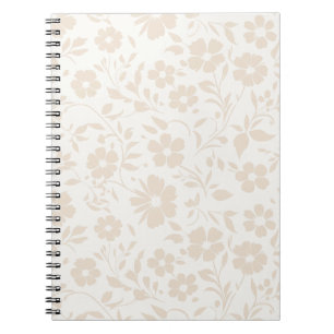 Vintage Bloom Soft Linen - Neutral Notizblock