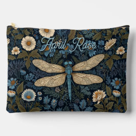 Vintage blue Dragonfly Zubehörtasche