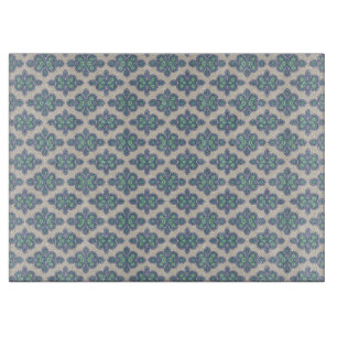 Vintage Blue Dreams Schneidbrett Schneidebrett