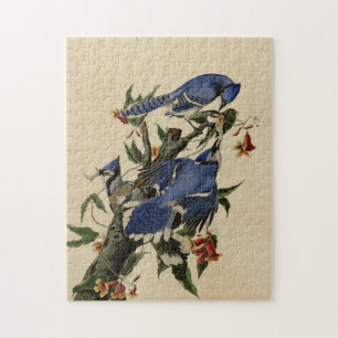 Vintage Blue Jay Puzzle