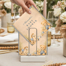 Vintage Blue Jeans Classic Baby Shower