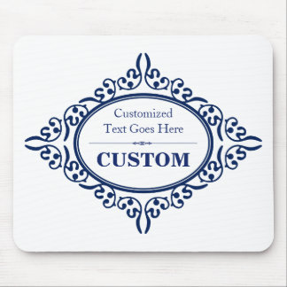 Vintage Blue Label 3 Mousepad