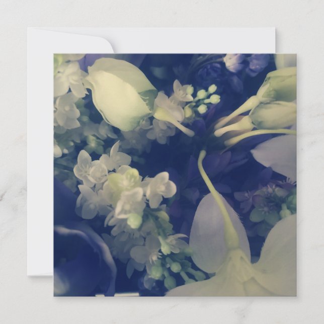 Vintage Blume (Vorderseite)