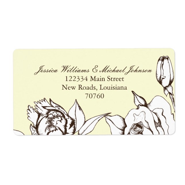 Vintage Blume (Vorne)