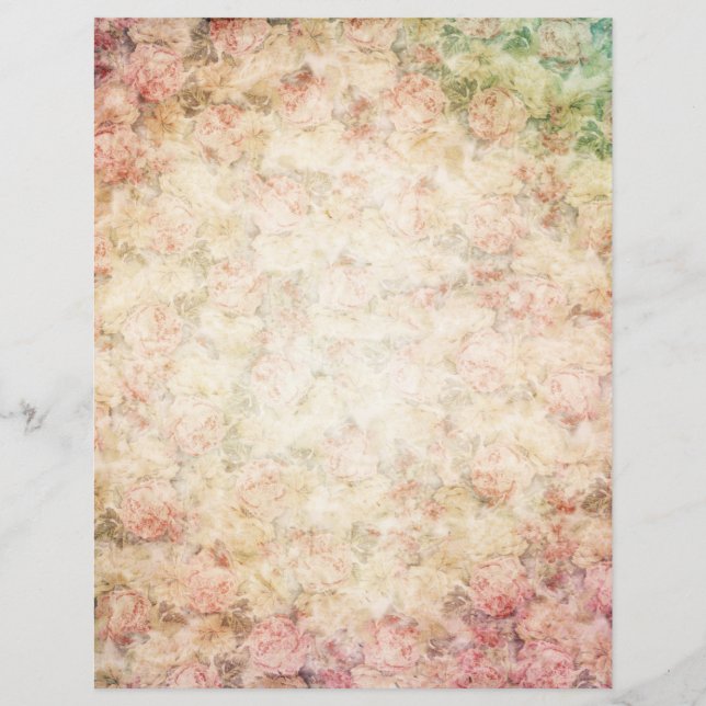 Vintage Blume (Vorderseite)