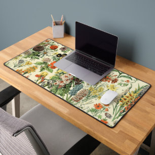 Vintage Blume Antike botanische Flora Schreibtischunterlage