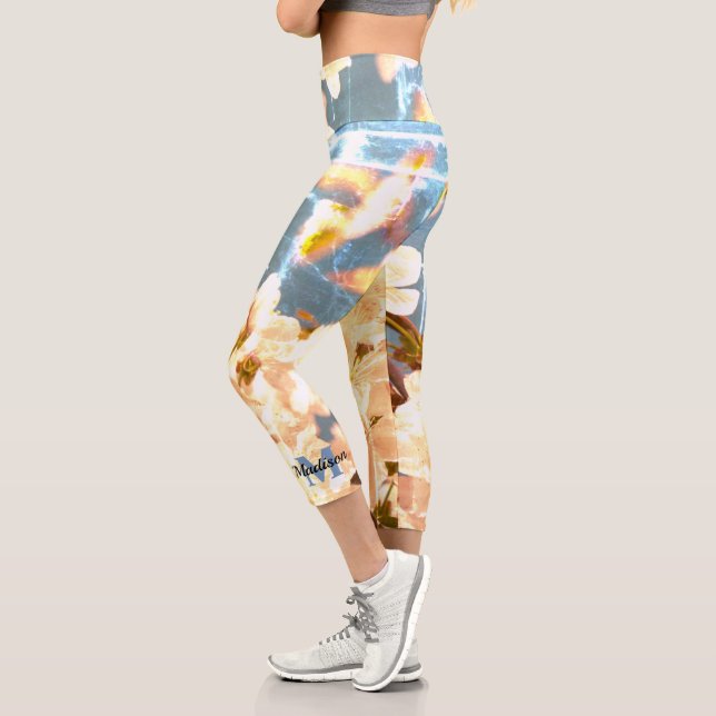 Vintage Blume Capri Leggings (Links)