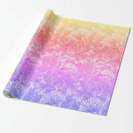 Vintage Blume Geschenkpapier