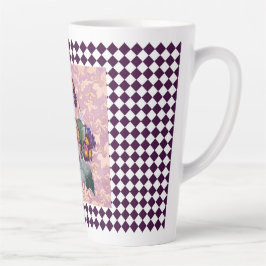 Vintage Blume Harlequin Milchtasse