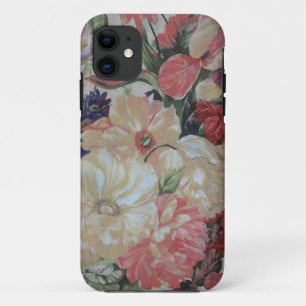 Vintage Blume iPhone Case