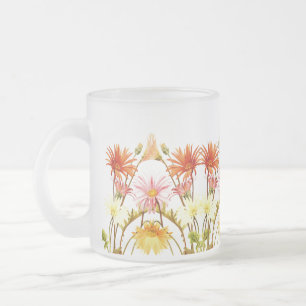 Vintage Blume Kaffeepause Tasse