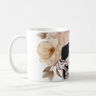 VINTAGE BLUME KAFFEETASSE