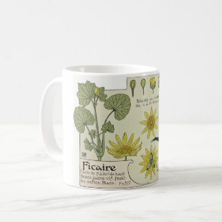 Vintage Blume Kaffeetasse