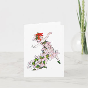 Vintage Blume - Kinder nach Arbutus