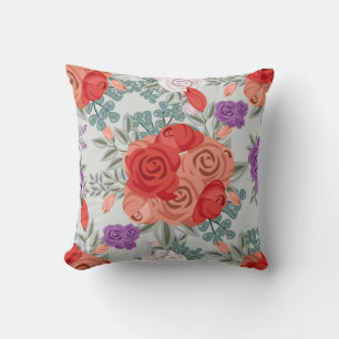 Vintage Blume Kissen