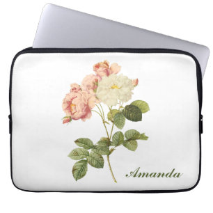 Vintage Blume, kundenspezifische Notebook-Ärmel fü Laptopschutzhülle