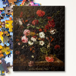 Vintage Blume Malerei Kinder Jugendstil Jugendstil Puzzle