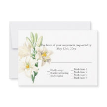 Vintage Blume mit blühender Lilie UAWG Hochzeit