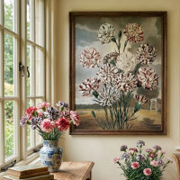Vintage Blume mit variierter Narbenkarnation mit g