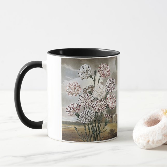 Vintage Blume mit variierter Narbenkarnation mit g Tasse (Mit Donut)