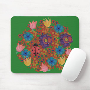 Vintage Blume Mousepad