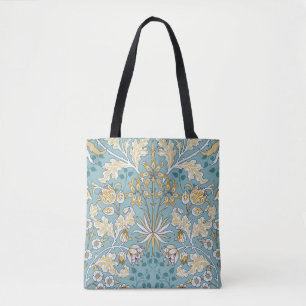 Vintage Blume, nahtlos blaue Blattspalte